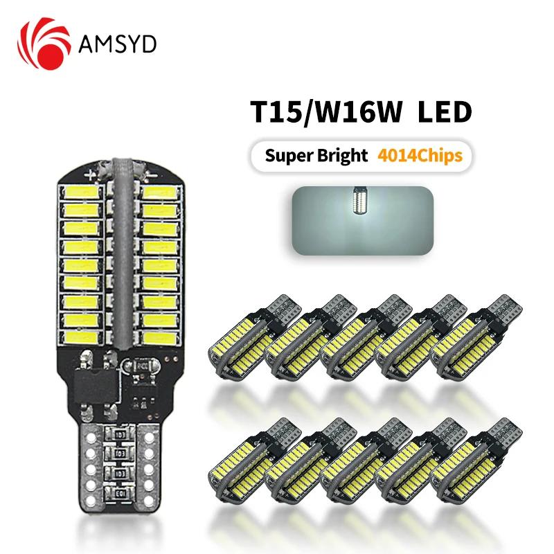 W16W T15 LED ĵ      LED 921 912, 72SMD 4014, ڵ ׸ 극ũ  , 2 